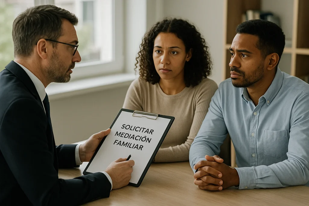 solicitar mediación familiar con un abogado